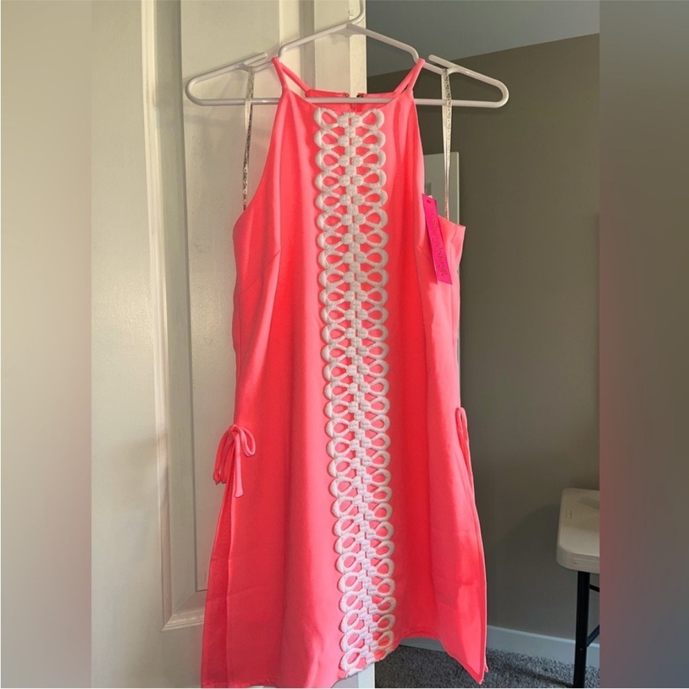 Lilly Pulitzer Pearl Romper coral Dress 00